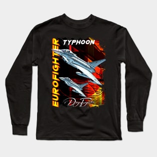 Eurofighter Typhoon Fighterjet Long Sleeve T-Shirt